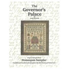 Stickvorlage Homespun Samplar - The Governors Palace