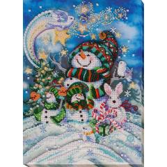 Abris Art - Bead Embroidery kit New Year‘s Night