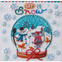 Abris Art - Bead Embroidery kit Snowiness