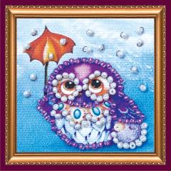 Abris Art - Bead Embroidery kit Owl 3