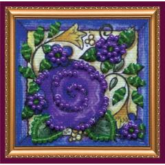 Abris Art - Bead Embroidery kit Flower Carpet