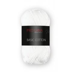 Pro Lana Basic Cotton - Farbe 01 weiß