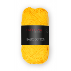 Pro Lana Basic Cotton - sonnengelb (Farbe 122)