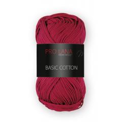 Pro Lana Basic Cotton - weinrot (Farbe 38)