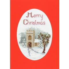 Bothy Threads Stickpackung - Christmas Card - The Church