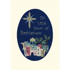 Bothy Threads Stickpackung - Christmas Card - Bethlehem