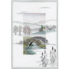 Derwentwater Designs - Misty Mornings - Winter Bridge