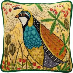 Bothy Threads Linda Hoskin - Flights Of Fancy Tapestry - Partridge