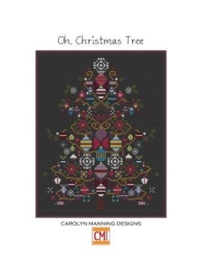Stickvorlage CM Designs - Oh Christmas Tree