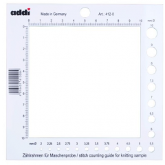 Zählrahmen für Maschenproben addiSquare