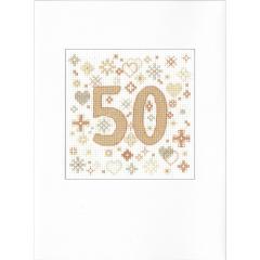 Heritage Crafts Stickpackung - Card - Congratulations 50