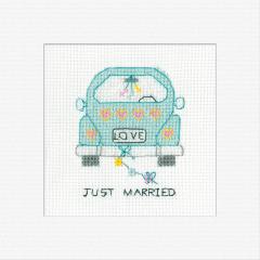 Heritage Crafts Stickpackung - Card - Just Married