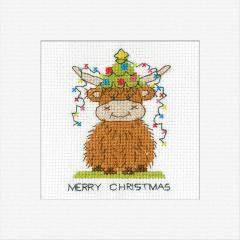 Heritage Crafts Stickpackung - Highland Card - Christmas Lights