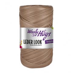 Woolly Hugs Leder Look - coffee