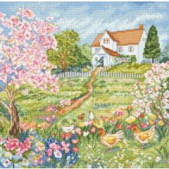 Stickvorlage Leti Stitch - Blooming Garden