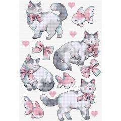 Leti Stitch Stickpackung - Pink Dreams