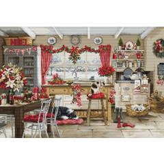 Luca-S Stickpackung - Christmas Farmhouse Kitchen