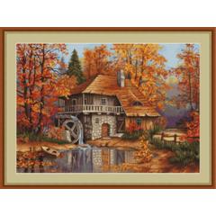 Luca-S Stickpackung Gobelinpackung - Autumn Landscape