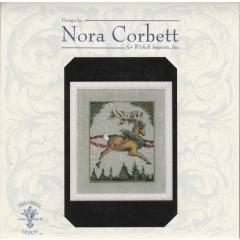 Stickvorlage Nora Corbett - Christmas Eve Couriers - Blitzen