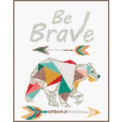 Vervaco Stickpackung - Be Brave