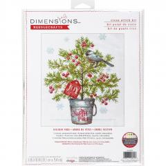 Dimensions Stickpackung - Holiday Tree