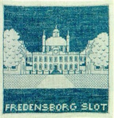 Fremme Stickpackung - Schloss Fredensborg 15x15 cm