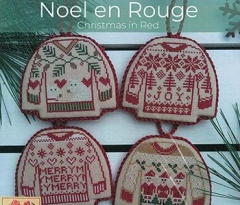 Stickvorlage Lila's Studio - Noel En Rouge (Christmas In Red)