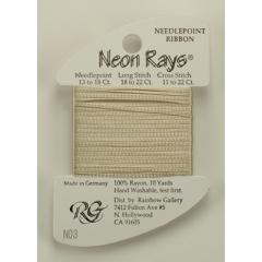 Rainbow Gallery Neon Rays - Pale Beige