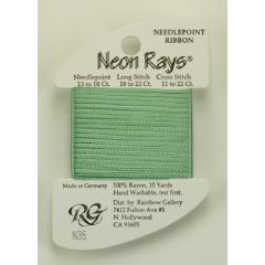 Rainbow Gallery Neon Rays - Pale Green