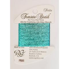 Rainbow Gallery Petit Treasure Braid - Scuba Blue