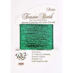 Rainbow Gallery Petit Treasure Braid - Racing Green