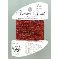 Rainbow Gallery Petit Treasure Braid - High Gloss Christmas Red