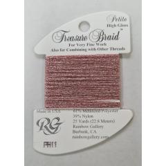 Rainbow Gallery Petit Treasure Braid - High Gloss Pink