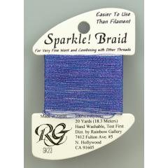 Rainbow Gallery Sparkle! Braid - Iris