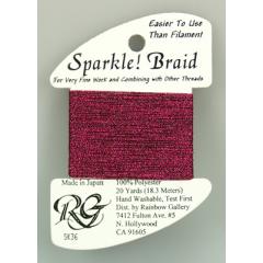 Rainbow Gallery Sparkle! Braid - Dark Fuchsia