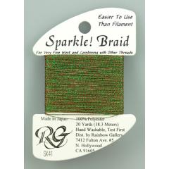 Rainbow Gallery Sparkle! Braid - Christmas