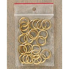 Ringe für Adventskalender goldfarben (24 Stück) Ø 11 mm