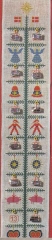 Fremme Stickpackung - Adventskalender 12x110 cm