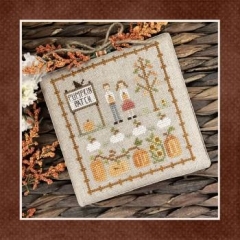Stickvorlage Little House Needleworks - Fall On The Farm 7 Pumpkin Patch